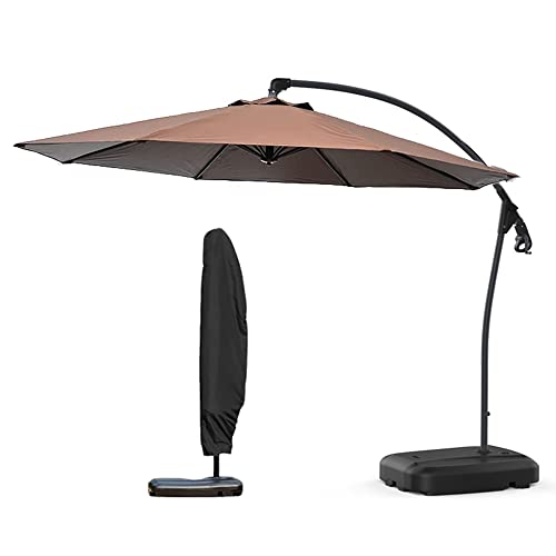 ViCoopZim �K�[�f���p���\�� ��^ 300cm �n���M���O�p���\�� �A���~�� ���ɋ��� ���^���N�x�[�X�t�� �N�����N�J�� �`���g�@�\ UV�J�b�g ���� �܂肽���ݎ��[ �J�o�[�t�� �� �x�����_ �v�[�� �L�����v �A�E�g�h�A�p (�R�[�q�[�F)