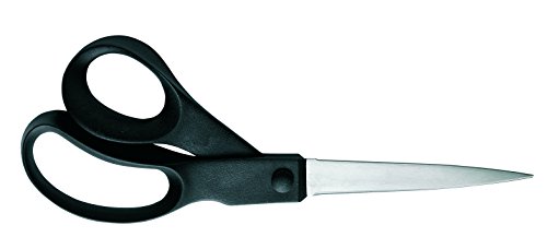 Contenuto: 1x Fiskars Forbici universali, Essential, Lunghezza totale: 21 cm, Peso: 81 g, Materiale: Acciaio di qualità/Plastica, Colore: Nero, 1023817