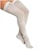 ITA-MED Anti Embolism Thigh Highs, 18 mmHg Light Compression Stockings Socks w/Opening, Medical Orthopedic Support Hose for Varicose Veins, Edema, Swelling, Soreness, Pains, and Aches, H-500 XL