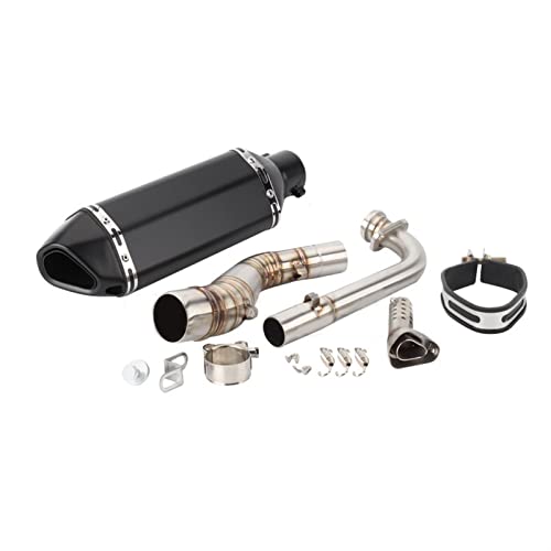 Silenciador de escape Yamaha NMAX 155 2016 linea completa de tubo de enlace NMAX125 15