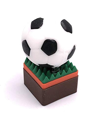 Clé USB Onwomania Football sur gazon idéale pour organiser vos dossiers au bureau et à l'école