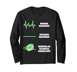 Technischer Berater Lustiger technischer Berater Langarmshirt