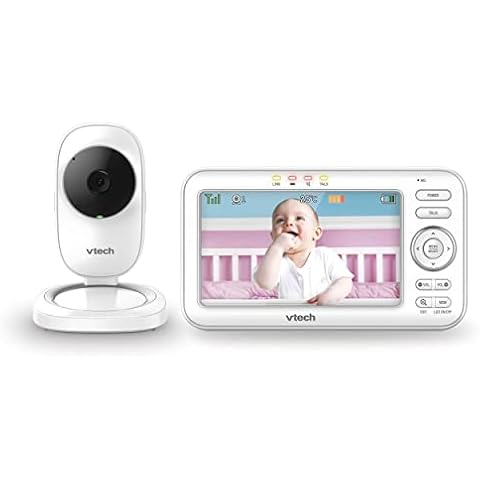 VTech LM808-1W Baby Monitor with Camera Cover