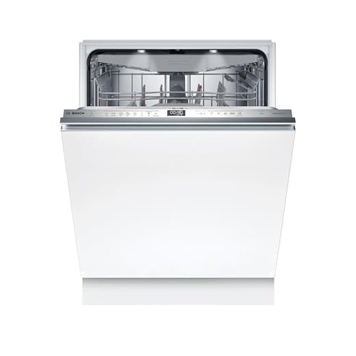 Bosch SMV6ECX10E Serie 6, Lavastoviglie da incasso a scomparsa totale, Home Connect, Extra Clean zone: lavaggio intenso per lo sporco più ostinato, Diagnostica da remoto, EmotionLight, 60 cm