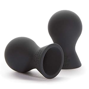 Fifty Shades of Grey Nothing but Sensation tepelirritator van zwart silicone set van 2