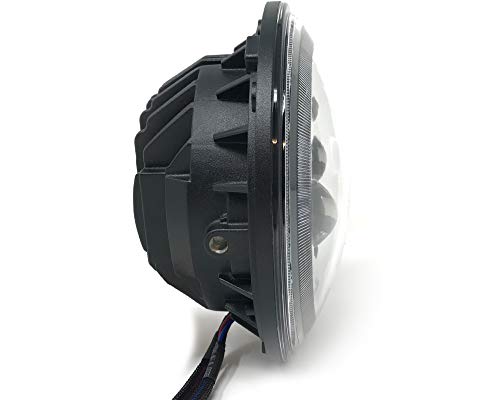 7 Zoll LED Scheinwerfer für Motorräder – Alchemy Parts Projektor