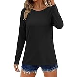 Foweknow Rashguard T shirt de sport pour femme   Protection solaire   Séchage rapide   Léger   T shirt de course   Fitness   Yoga   Respirant   Fonctionnel   Maillot de bain, Noir , L