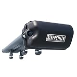 Riversmith River Quiver Shortcut 4-Banger Compact Roof Rack Fly Fishing Rod Holder for Car, Truck, SUV - 4 Rod Fly Rod Carrier 5ft 8.75in with Mounts, Gunmetal