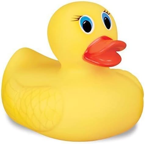 Munchkin White Hot Safety Rubber Bath Duck Toy, Pack of 1
