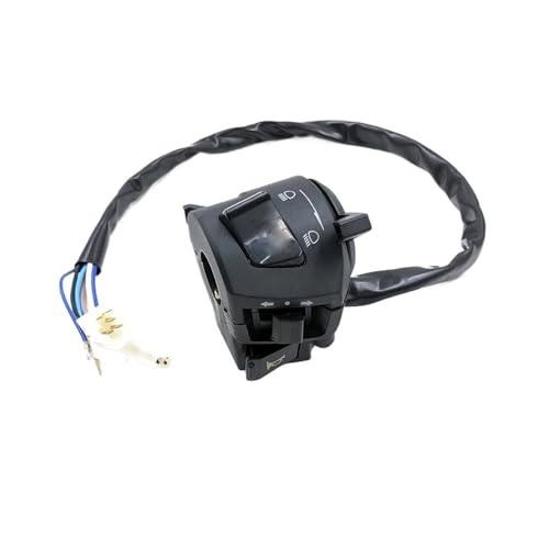 Interrupteurs de guidon de moto universels avec clignotant phare et starter mécanique