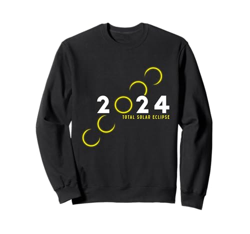 Astronomy Lovers 4.08.24 Eclipse solar total 2024 Sudadera
