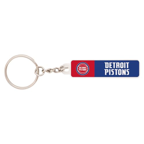Porte-clés Detroit Pistons en acrylique pour personnaliser votre sac de sport
