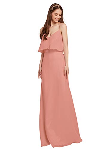 ballet pink bridesmaid dresses