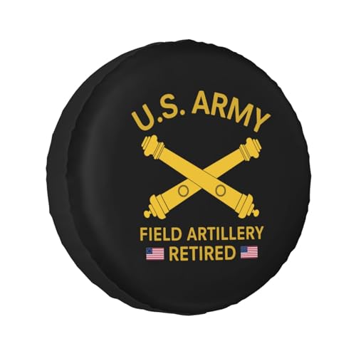US Army Retired Field Artillery Tire Cover