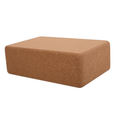 FOYTOKI Cork Yoga Block Non-slip Surface Ideal for Kids Dance Fitness Squat Yoga Set Enhance Stability Flexibility