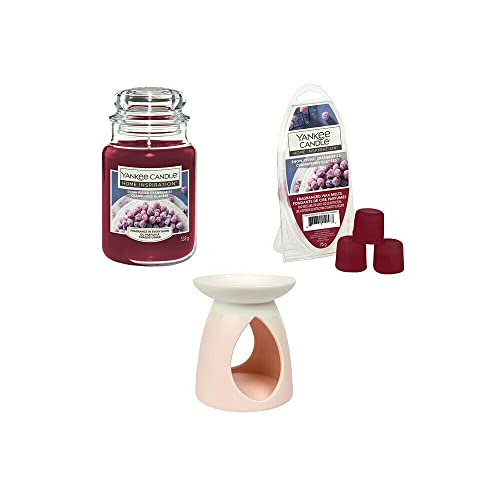 Foto von Yankee Candle Pastel Hues weiß Duftlampe, Keramik, 12.5 x 7.2 x 12.5 cm