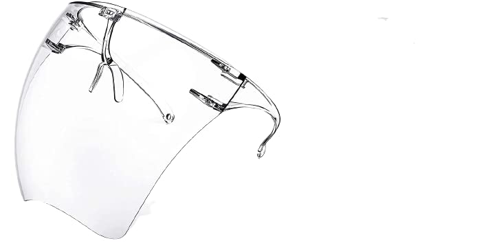 Zobro Face Shield Visor with, Adjustable Elastic Strap Reusable Full Face Visor with Head and Eye Protection (combo pack) (B095XBJPW7) Amazon Price History, Amazon Price Tracker