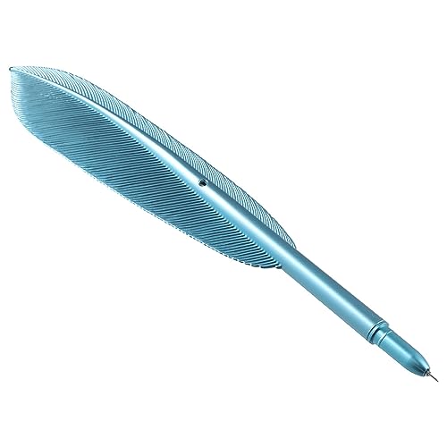dohobby 8PCS Bolígrafos Gel Pluma Pluma con diseño de pluma miniatura 6
