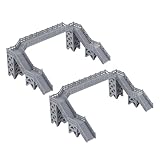 Objet de décoration élégant : idéal pour embellir les espaces intérieurs, ce modèle réduit de passerelle piétonne constitue un objet décoratif unique alliant fonctionnalité et esthétique. maquette en plastique, kit de maquette