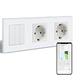 BSEEDLIFE – BSEEDLIFE Smart WIFI Rollladenschalter mit Normal Steckdose,