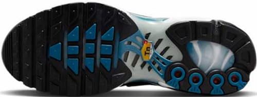 NIKE Damen Air Max Plus Sneaker, Black Dusty Cactus White Metallic Silver, 42.5 EU