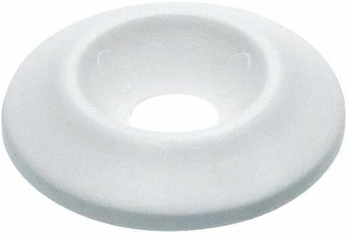 1869150 18691-50 Countersunk Body Washer - Plastic, White 18691-50