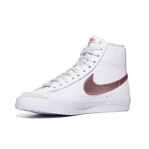 Nike Blazer GS, Blanc et rose., 37.5 EU