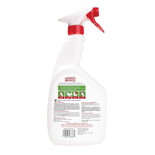 Nature’s Miracle Urine Destroyer Plus for Cats, Enzymatic Formula, Ready-to-Use, 32 oz by Nature's Miracle - Image 9