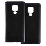 UOGNADGD 2-Pack TPU Case Compatible with Huawei Mate 20 X 5G Phone Cover - Shockproof Flexible Protective Accessories with Precise Cutouts (Black)