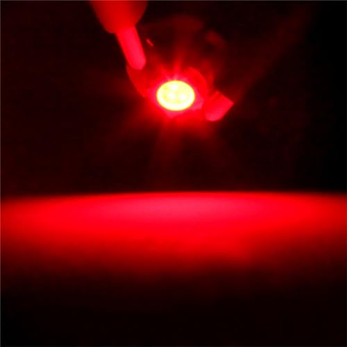 ECCPP 2x Instrument Cluster Dash Panel Lights B8.4D-1-5050-SMD-Red