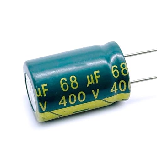 Condensateur 400V 68UF aluminium - Lot de 5 pièces 16x25mm pour circuit