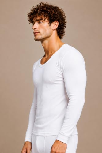 Image of Van Heusen Men Warmtech Thermal Top - Low Neck, Ultra Soft, Extra Warm
