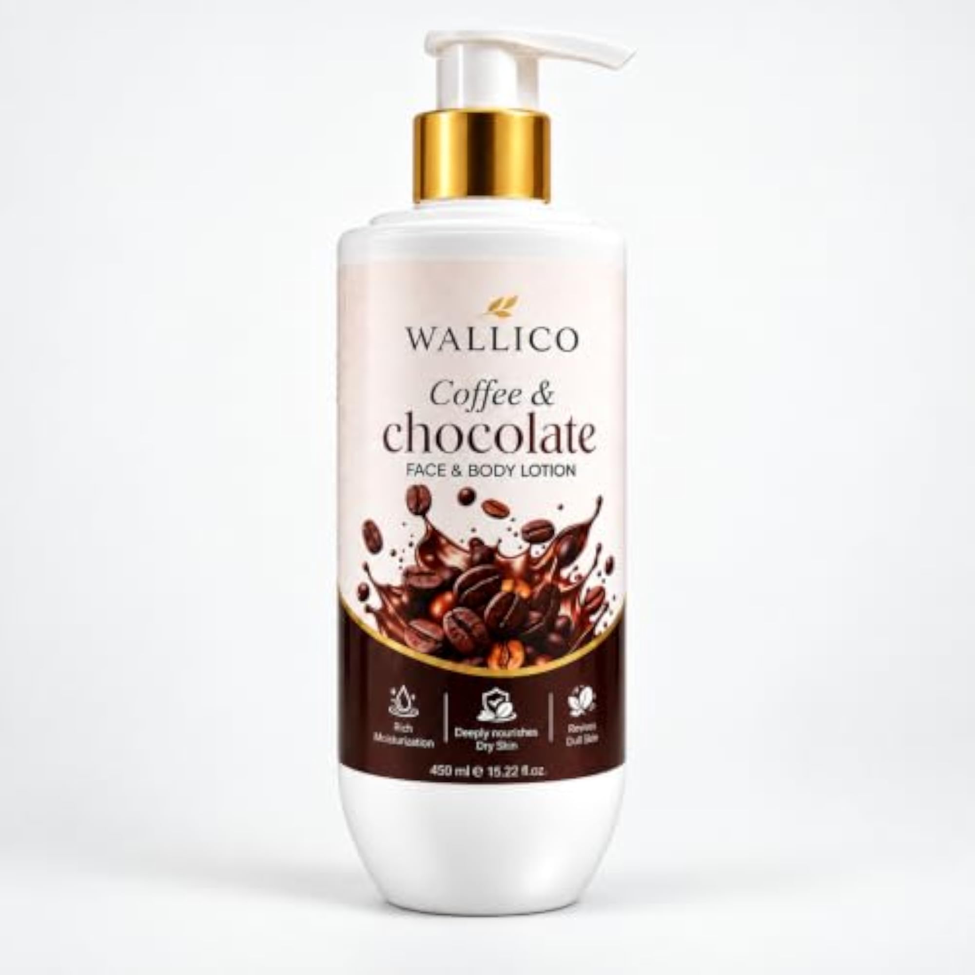 Coffee & Chocolate Face & Body Lotion, Rich Moisturization