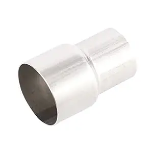 BATONECO Exhaust Pipe to Component Pipe Adapter Reducer Kits 2.25 Inch ID 2.5 Inch ID Universal Stainless Steel 2.25'' to 2.5''