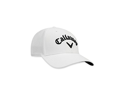 Callaway 2017 Tour Stretch Fitted Hat , White, Large/X-Large