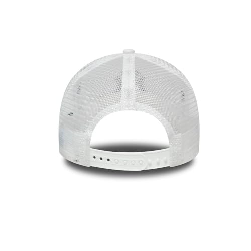 New Era Los Angeles Dodgers Black White Edition A-Frame Adjustable Trucker Cap - One-Size 3