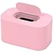 Kisangel Dispensador de Toallitas Húmedas para Bebés Y Toallitas Húmedas para Bebés Temperatura de Toallitas Perfectas Calentador de Toallitas para Pañales Rosa