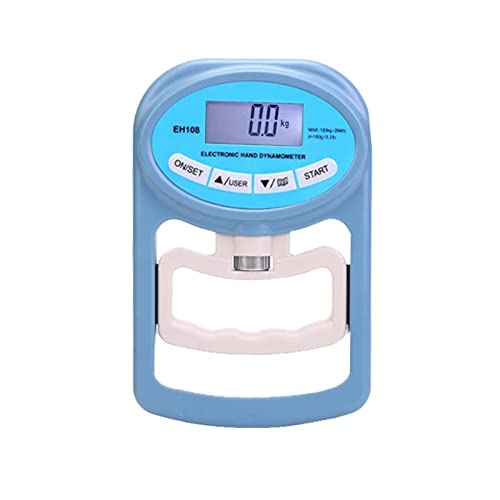 ZKLGS Digital Force Gauge Digital Handheld Dynamometer Grip Strength Measuring Instrument Automatically Captures Electronic Grip Strength 268 Lbs/120Kg