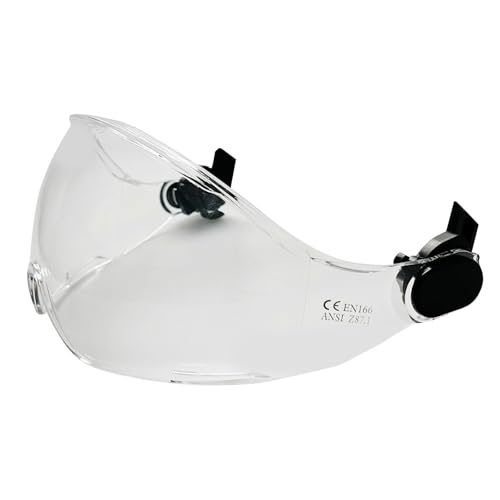 Lunettes de sécurité ANSI Z87 contre les éclats pour casque de construction OSHA