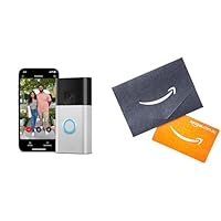 Ring Battery Video Doorbell (Satin Nickel) with Amazon.com.au $50 Gift Card