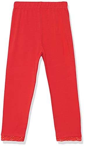 Image of Max Girls Solid Knit Elasticated Leggings