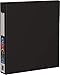 Avery 79991 3-Ring Ezd Binder W/Label Holder, 1-1/2-Inch Cap, 8-1/2-Inch X11-Inch, Bk