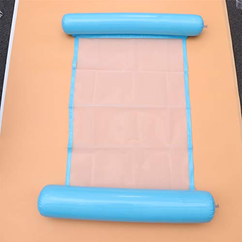 WINOMO 1 Rede de Água Dobrável Inflável para Piscina, Tapete Flutuante com Rede Flutuante