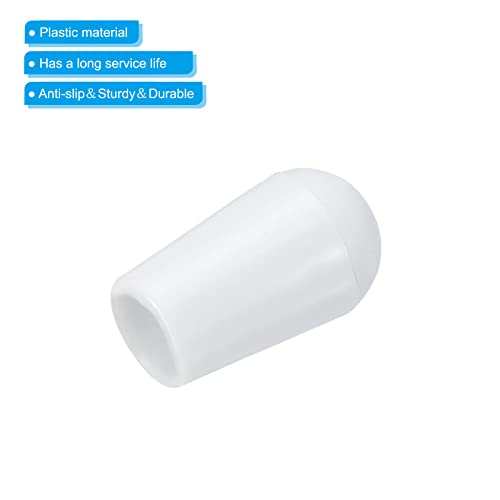 PATIKIL Kitchen Sink Rack Feet, 50 Pack 5mm ID x 8mm OD Plastic Sink Protective Replacement Feet