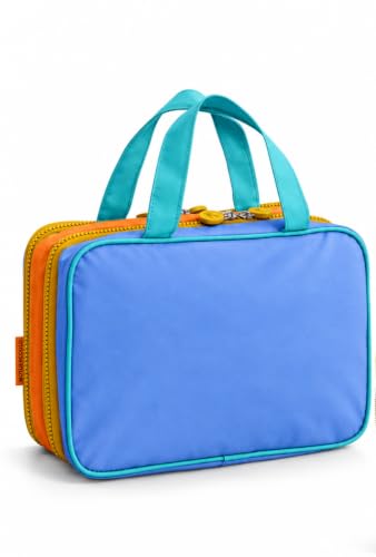 Kids Travel Organizer, Boys Bag With Hook, Toiletry and Makeup Bag, Small