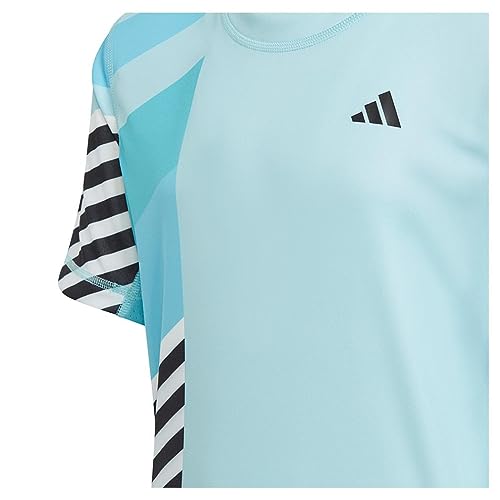 adidas Top de tênis masculino Pro Light Aqua, Azul, P