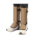 UNIQOCK Adjustable Trail Snake Leg Gaiters：Protection for Hikers and Hunters - Waterproof, Bite Protective, Durable, Anti-Snake, Leg Gear, Lower Legs for Men&Women