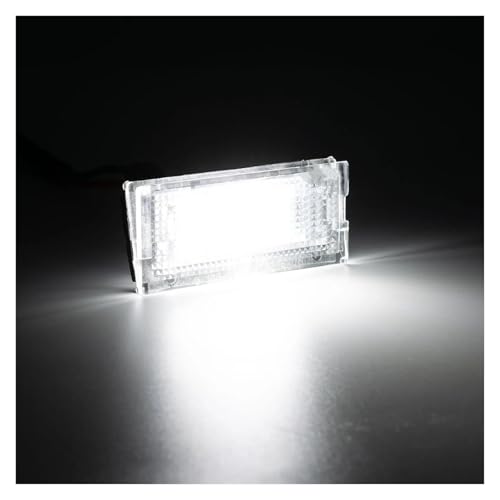 Luz matrícula para BMW E46 lámpara LED contra fallos de luz trasera 6