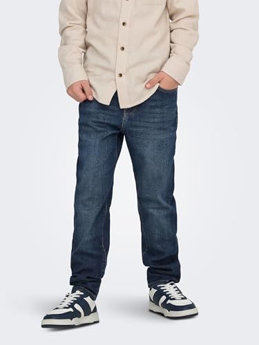 Vaqueros tapered Only & Sons Osjyoke para niños con denim elástico resistente y duradero 2