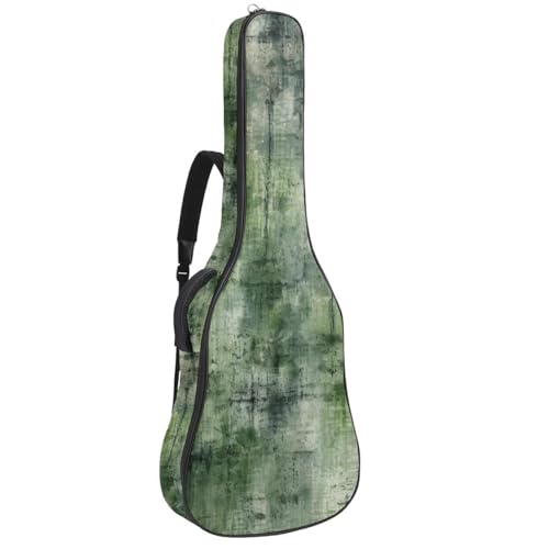 Sac pour guitare acoustique 101,6 cm vert chiné étanche